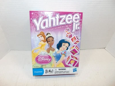 Hasbro Gaming Yahtzee Jr.: Disney Princess Edition Juego de Mesa para Niños Edades 4 años Foto 1 de 4