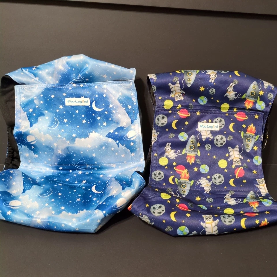 set of 2 Paw Legend XXLarge Washable Dogs Diapers Male Dog Belly Bands for  Dogs - Image 1 of 4