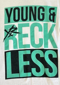 Young & Reckless T Shirt Los Angeles CA Streetwear Hip Hop Mens Med VTG T Shirt - Picture 1 of 3