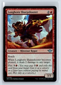 (2x) FOIL Longhorn Sharpshooter Outlaws of Thunder Junction – MTG Magic the Gath - Picture 1 of 2
