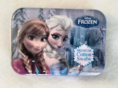 NUOVO DISNEY FROZEN COLLECTOR;S SERIE #9 LATTA GOFFRATA 30 COTTON BUDS SIGILLATO - Immagine 1 di 3