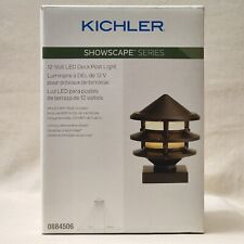 Kichler Showscape Series 12-Volt LED Deck Post Light Olde Bronze Finish
