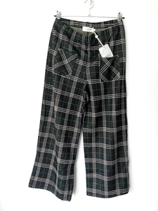 INDI AND COLD Funky, Multi Checked Smart Casual 'James' Culotte Trouser £109 - Picture 1 of 10
