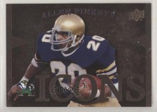2013 Upper Deck University of Notre Dame Icons Allen Pinkett #I-PI