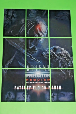 2007 Alien vs Predator REQUIEM AVP BATTLEFIELD ON EARTH 9 INSERT Card Set MOVIE - Image 1 of 4