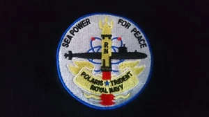 ROYAL NAVY SUBMARINE SERVICE POLARIS TRIDENT SEA POWER HOODIE - Bild 1 von 1
