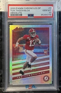 2020 Panini Chronicles DP Tua Tagovailoa Rookie Card PSA 10 - Picture 1 of 1