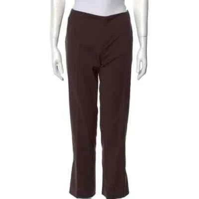 Tory Burch Brown Straight Leg Pants Women’s Size 6 - Image 1 of 4
