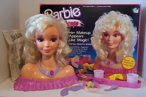 Barbie Color Change Makeup Styling Vintage Set komplett mit Karton - Bild 1 von 12