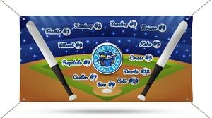 Eagle Titans Baseball Club Personalized banner - Picture 1 of 2