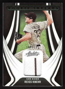 2022 Panini Absolute - Rookie Threads Retail Green - #RT-RK Reiss Knehr - Picture 1 of 2