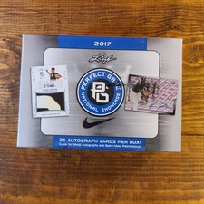 2017 Leaf Perfect Game National Showcase Baseball Hobby Box Fields, Gorman Autos