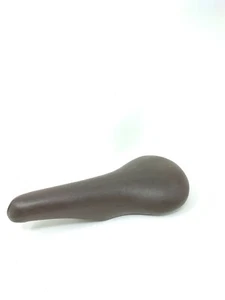 NOS Vintage Saddle Saddle 3T Leather Brown Leather  - Picture 1 of 6