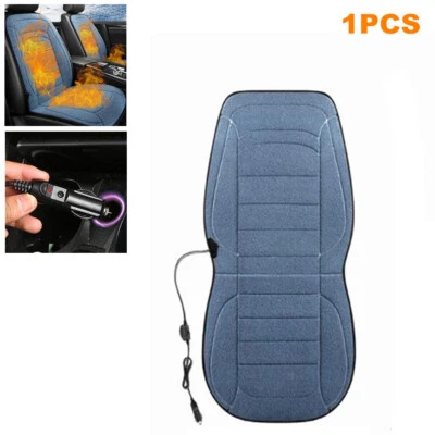通用加热汽车座椅靠垫 12V 汽车卡车座椅加热器加热器保护套 30W-45W — 第 1/4 张图片