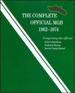 Manual De Servicio Y Reparaci�n Completo Oficial De Taller MGB Robert Bentley - Imagen 1 de 1