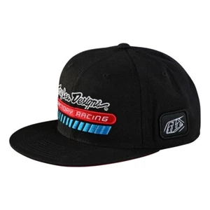 Troy Lee Designs TLD  Factory Hat Snapback Cap Black - Picture 1 of 2
