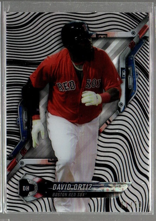 2018 Topps High Tek Magma Diffractors Black #HTDO David Ortiz /50 - Image 1 of 1