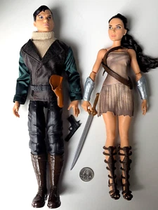 Wonder Woman & Steve Trevor DC Comics Exclusive 12" Action Figures 2 Pk - Picture 1 of 17