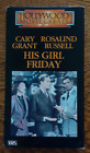 His Girl Friday 1940 VHS Carry Grant Rosalind Russell