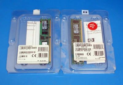 NEW LOT 2 , HP 358347-B21 512MB PC2700 DDR SDRAM MEMORY MODULE - Image 1 of 3
