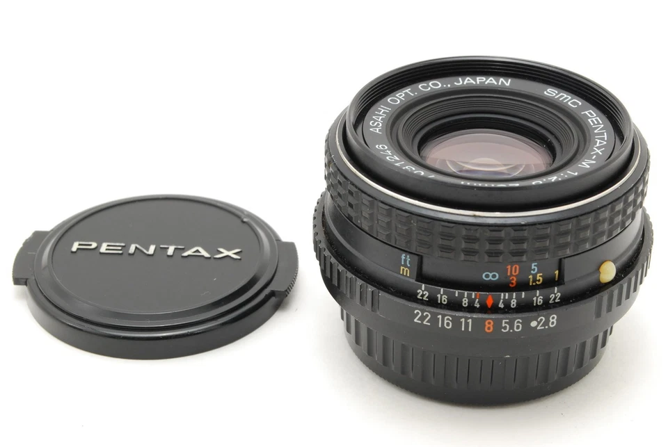 [EXC+5] Lente grande angular Pentax SMC Pentax-M 28mm f/2.8 montagem K do Japão - Imagem 1 de 4