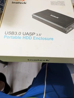 INATECK USB3.0 UASP 3.5" Portable HDD Enclosure. Fast Shipping 🇺🇸 - Image 1 of 4