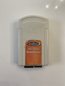 Intec Sega Dreamcast Memory Card 1 Meg 200 Blocks of Memory