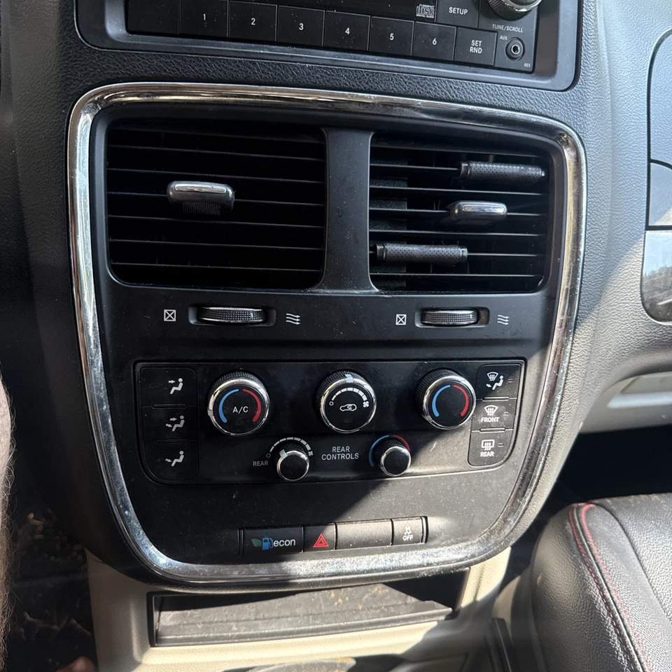 2011-2020 Dodge Grand Caravan приборной панели радио отделка AC вентиляционный ободок 1SQ531X9AE OEM - Изображение 1 из 1
