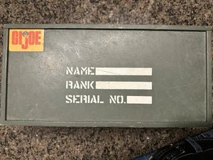 VINTAGE 1964 12" GI JOE FOOTLOCKER & ZUBEHÖR Original - Bild 1 von 20