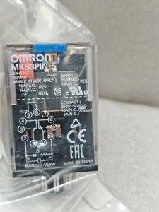 OMRON MKS3PIN-5 RELAY 24VDC - LOT OF 4 PCS. - Picture 1 of 7