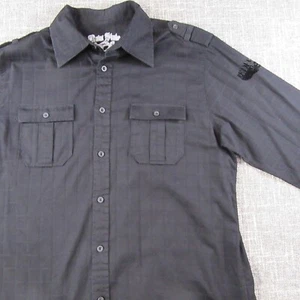 Raw State Shirt Mens L Vintage "Graphic Print" Redemption "Wings and Cross" - Picture 1 of 7