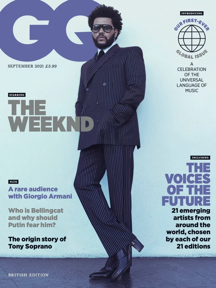 GQ MAGAZINE | THE WEEKND September 2021 | FREE UK POSTAGE | BRAND NEW - Image 1 of 1