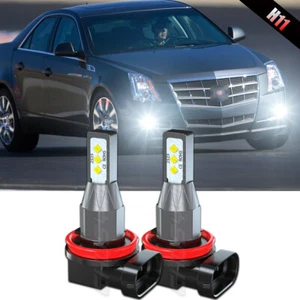 Kit de bombillas antiniebla LED súper brillantes para Cadillac CTS 2008-2013 actualización H11 H8 - Imagen 1 de 10