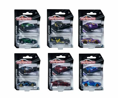 Majorette Limited Edition 8 Set di 6 Nissan Ford Mercedes Dodge Model Car met... - Immagine 1 di 4
