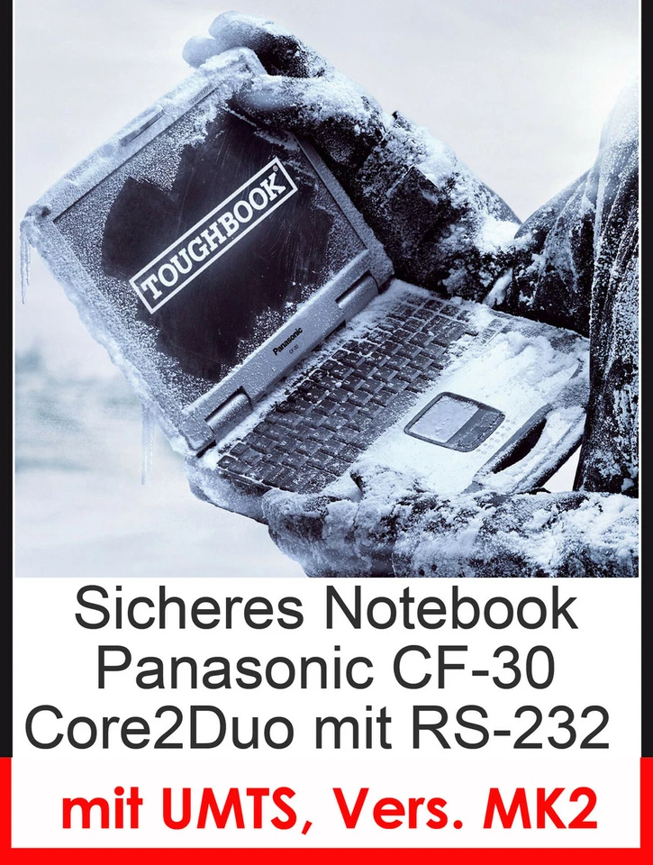 Panasonic CF30 MK2 Rugged Notebook WiFi Touchscreen RS232 UMTS 2GB - Image 1 of 1