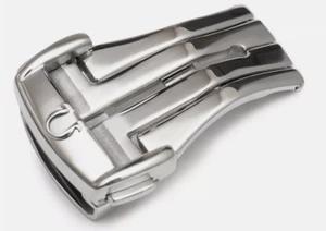 Omega Style Deployant Clasp 16mm 18mm 20mm - Brushed or Polished - U.S. Seller! - Picture 1 of 15