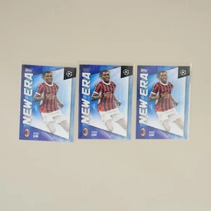 2024-25 Topps UEFA Club Competitions #NE-1 Rafael Leao New Era (×3) - Picture 1 of 2