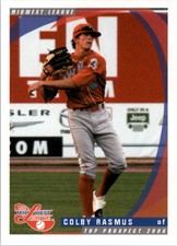 2006 Swing of the Quad Cities Grandstand #18 Colby Rasmus - NM-MT