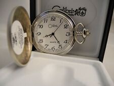 W/Easy Readlarge Numbers New Clearance Colibri Silvertone Pocket Watch Japan