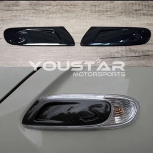 NEU GLÄNZEND SCHWARZ MINI F55 F56 F57 SEITENMARKIERUNG BLINKER NUR FÜR COOPER S - Bild 1 von 8