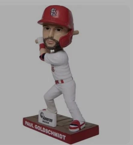 8/4/2023 presale Paul Goldschmidt MVP Bobblehead St. Louis Cardinals NIB SGA Cover