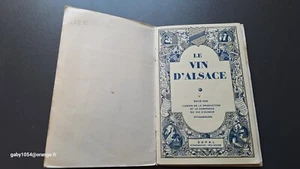 Carnet pub  Le vin d'Alsace Strasbourg  cartes postale cartes route des vins - Picture 1 of 16