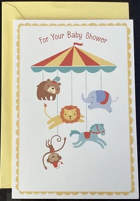 New Baby Card Hallmark Greeting Card For Baby Shower - Image 1 of 4