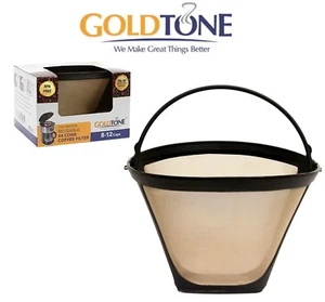 GoldTone Reutilizable # 4 Filtro de café de cono negro + Decker Cafeteras - Imagen 1 de 6