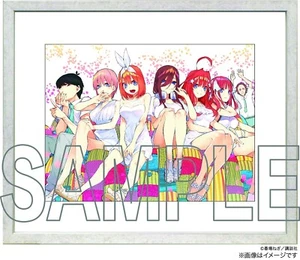 The Quintessential Quintuplets Official Limited Art Framed Painting Reproduction - Picture 1 of 2