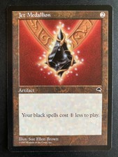 Jet Medallion Tempest Near Mint Unplayed MTG Magic The Gathering 