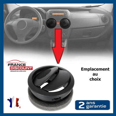 GRILLE D'AERATION NOIR MILIEU PREVU POUR NEMO de 2008 à 2018 - 8265JJ - Photo 1/4