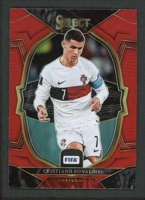 2022-23 CRISTIANO RONALDO PANINI SELECT FIFA TERRACE RED - Image 1 of 2