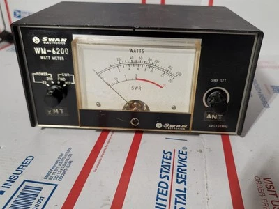 SWAN WM-6200 WATT METER FOR CB RADIO - Image 1 of 4