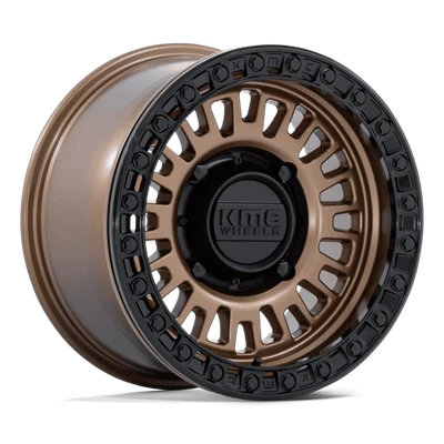 Llantas KMC KS242 Azteca Beadlock Bronce Mate Negro Mate Rg 15x8, 5x114.3/5x4.5, 0 Foto 1 de 3